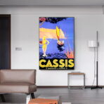 vintage poster cassis 1