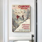 vintage poster chamonix 1
