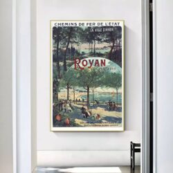 vintage charente maritime poster 1