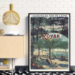 vintage charente maritime poster 1
