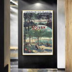 vintage charente maritime poster 1