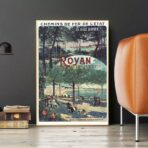 vintage charente maritime poster 1