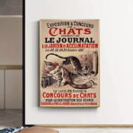 vintage katzen poster