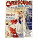 vintage cherbourg poster 1