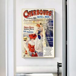 vintage cherbourg poster 1