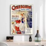 vintage cherbourg poster 1