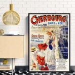 vintage cherbourg poster 1