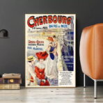 vintage cherbourg poster 1