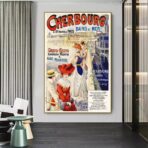 vintage cherbourg poster 1