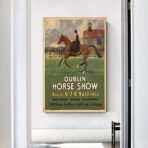 vintage pferde poster