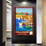 vintage poster collioure 1