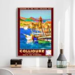 vintage poster collioure 1