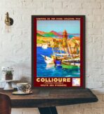 vintage poster collioure 1