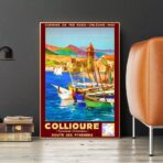 vintage poster collioure 1