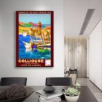 vintage poster collioure 1