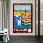vintage poster collioure 1