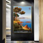 vintage poster cote dazur 1