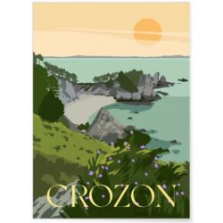 vintage poster crozon 1
