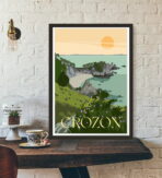 vintage poster crozon 1