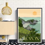 vintage poster crozon 1