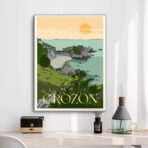 vintage poster crozon 1