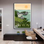 vintage poster crozon 1