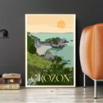 vintage poster crozon 1