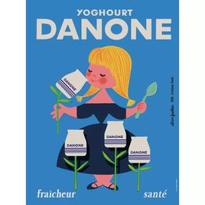 vintage danone poster 1