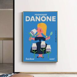 vintage danone poster 1