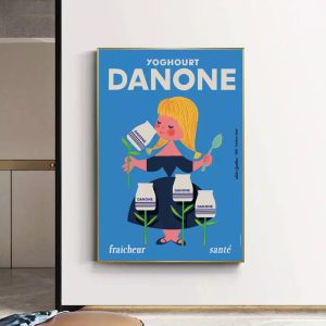 vintage danone poster 1