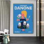 vintage danone poster 1