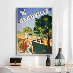 vintage poster deauville 1