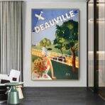vintage poster deauville 1