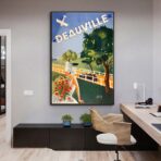 vintage poster deauville 1