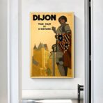 vintage poster dijon 1