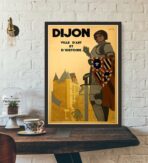 vintage poster dijon 1