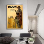 vintage poster dijon 1
