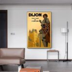 vintage poster dijon 1