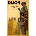 vintage poster dijon 1