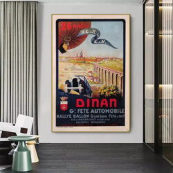 vintage dinan poster 1