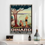vintage dinar poster