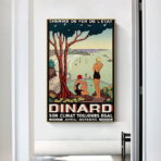 vintage dinar poster