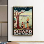 vintage dinar poster