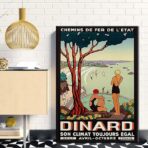 vintage dinar poster
