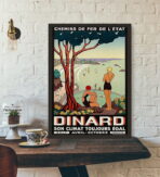 vintage dinar poster