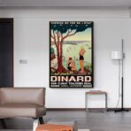 vintage dinar poster