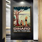 vintage dinar poster
