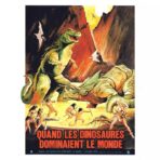 vintage dinosaurier poster