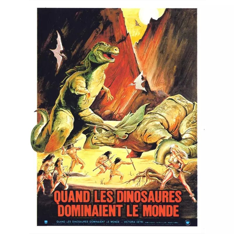 vintage dinosaurier poster vintage dinosaurier poster