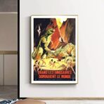 vintage dinosaurier poster